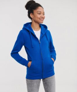 Damska bluza z kapturem na zamek Authentic